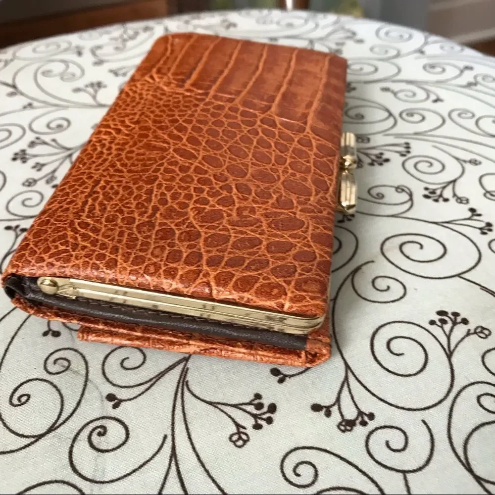 PIERRE CARDIN Leather French Purse / Clutch / Wallet